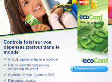 carte prépayée Ecocard