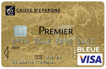 carte visa premier caisse d'épargne personnalisée