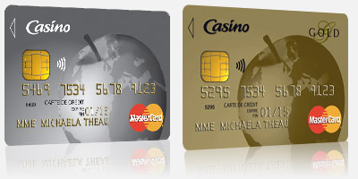 carte Casino Classic et Gold MasterCard