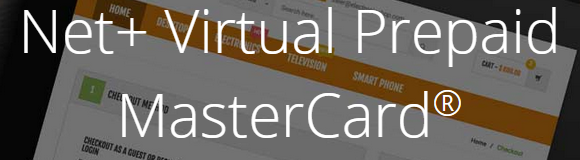 carte virtuelle Net+ Mastercard