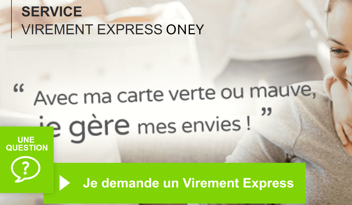virement express Oney