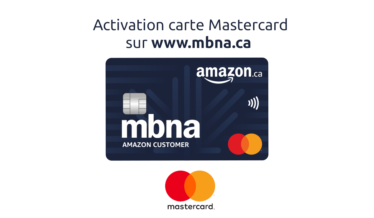 www.mbna.ca activation carte mastercard