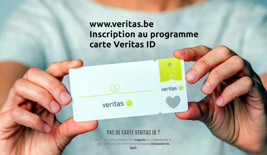 www.veritas.be inscription carte Veritas ID