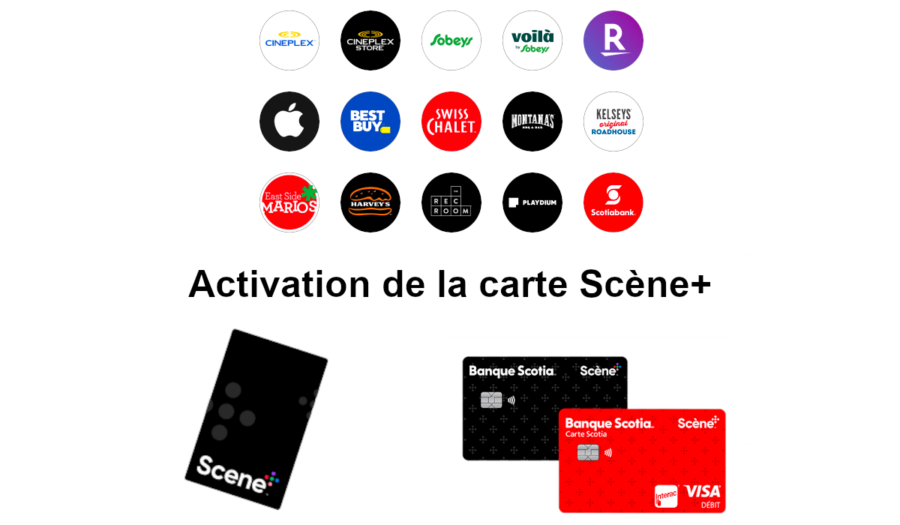 activer sa carte Scène+