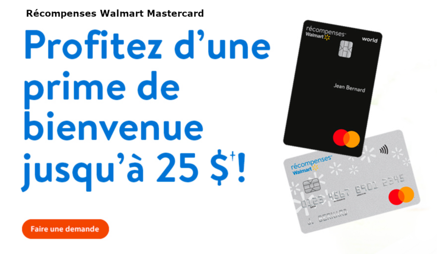carte Récompenses Walmart Mastercard