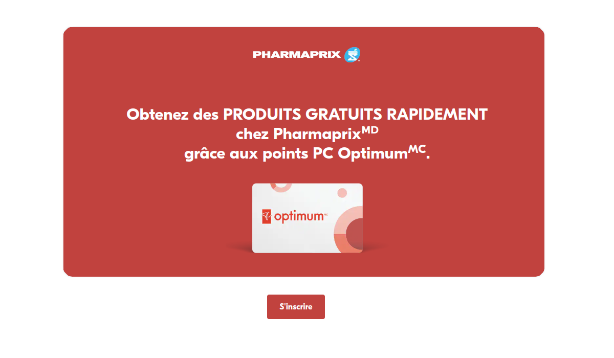 PC Optimum Pharmaprix