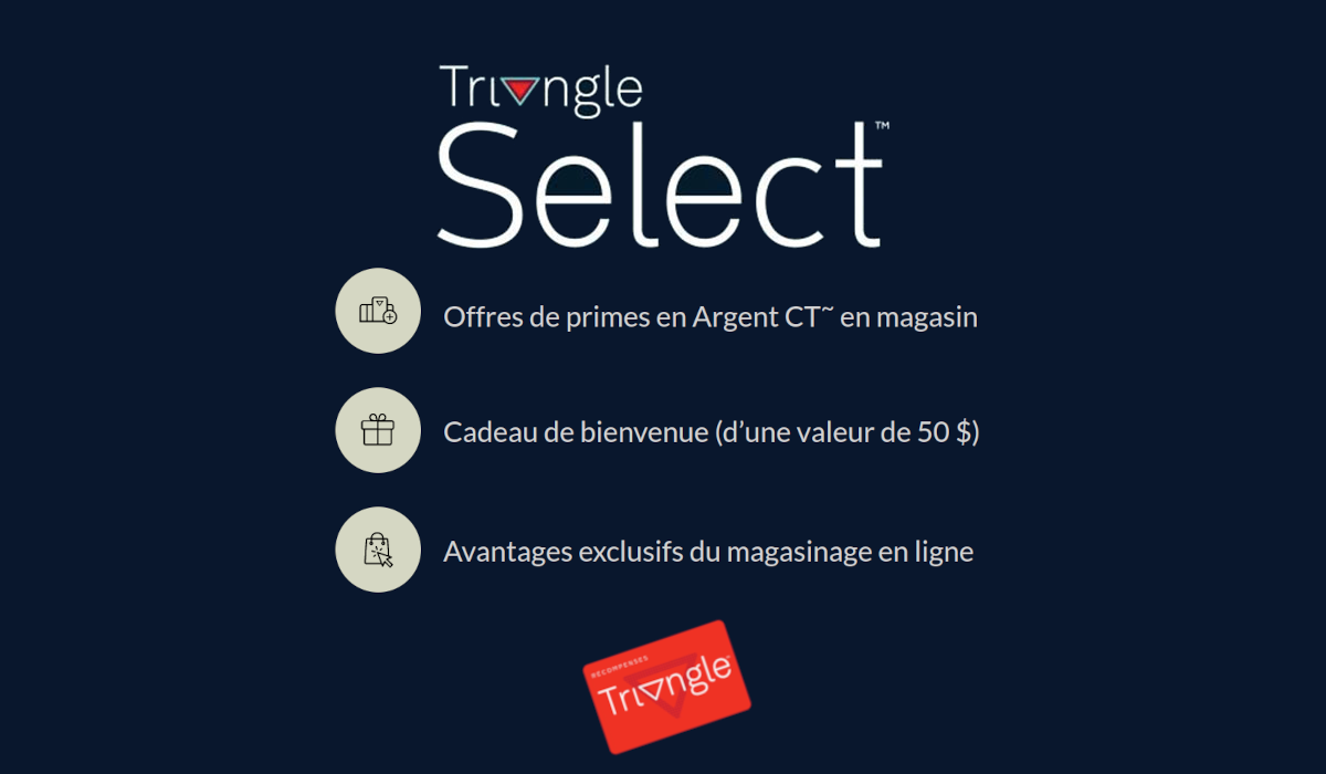 avantages triangle select