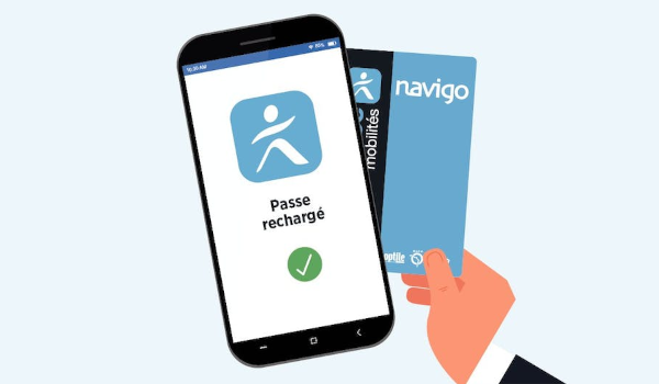 recharger le pass Navigo sur mobile
