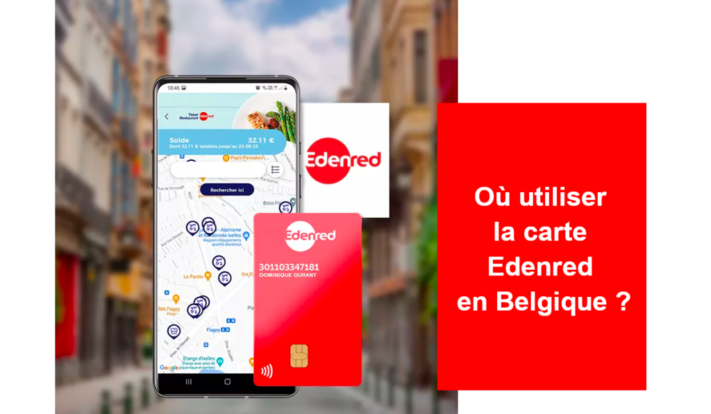 Où utiliser la carte Edenred Belgique ?