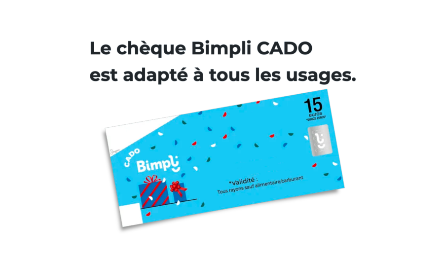 Chèque CADO Bimpli