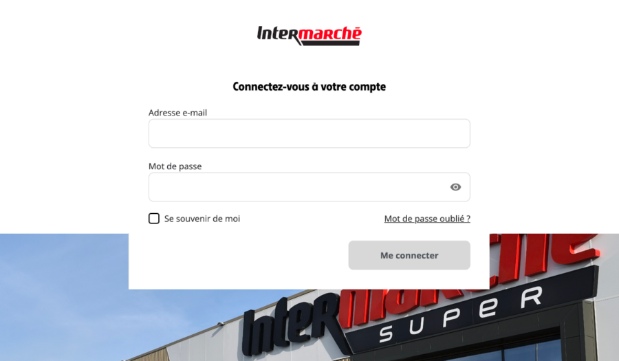 connexion au compte Intermarché