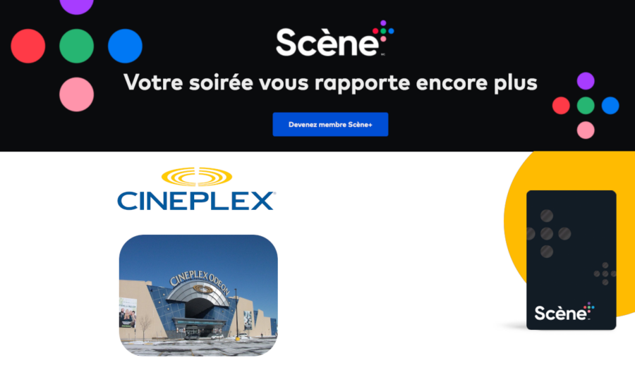 carte scène cinema