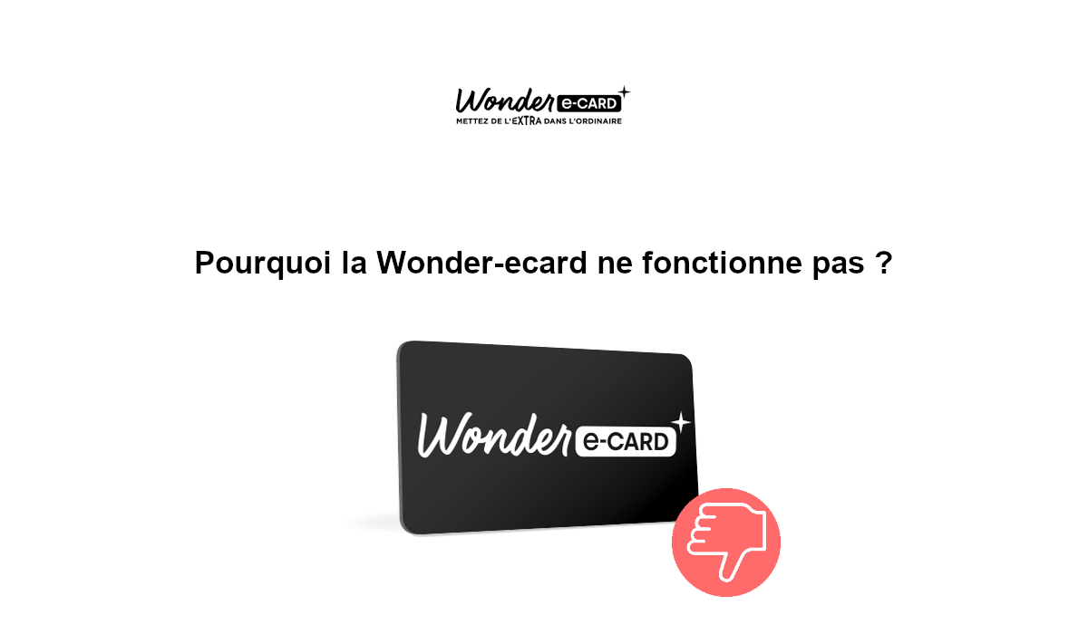 wonder-ecard ne fonctionne pas