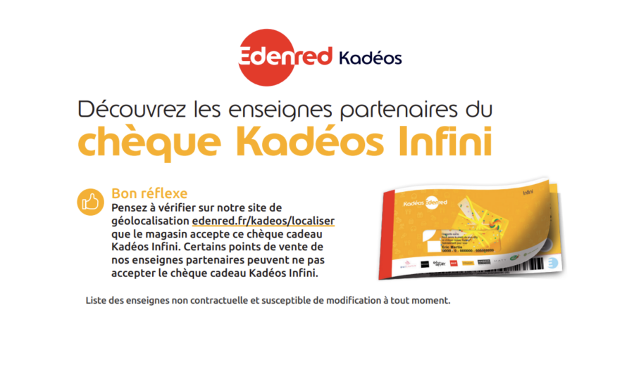 enseignes kadéos infini