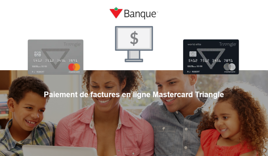 paiement en ligne mastercard triangle - Factures et abonnement récurrent