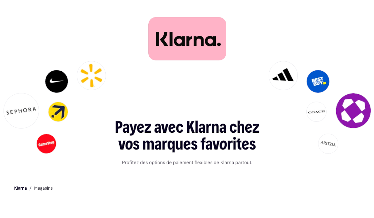 Paiement Klarna quel magasin ?