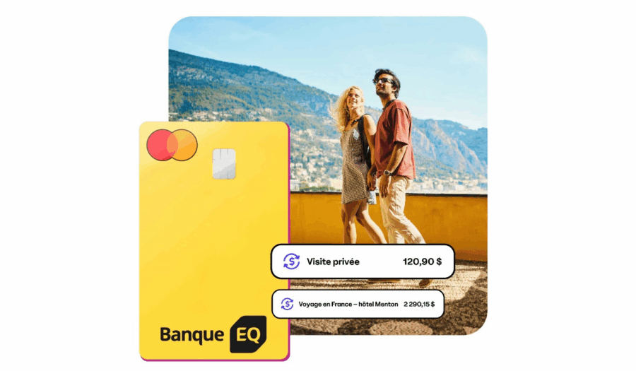 carte de crédit Banque EQ non disponible