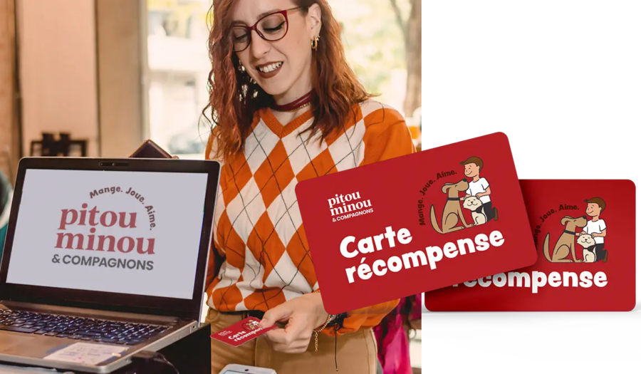 inscription carte de fidélité pitou et minou