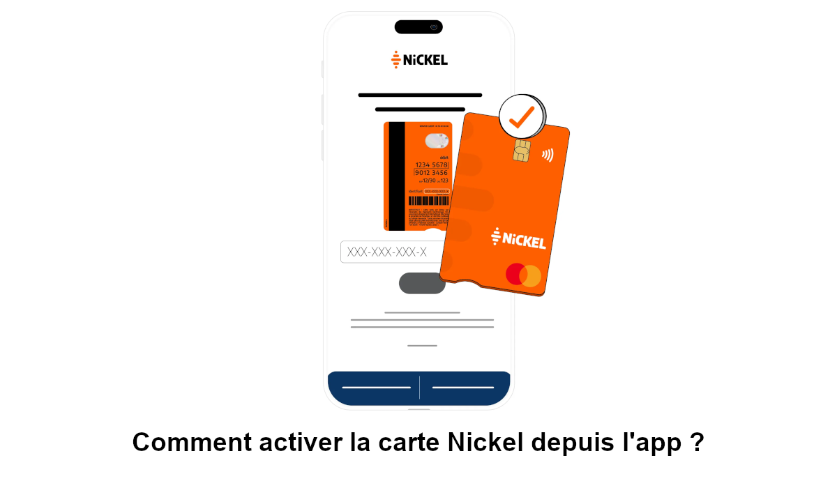 App Nickel EU Activer carte