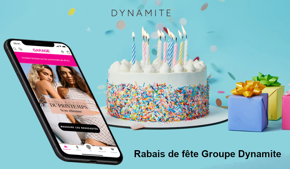 Rabais fête Dynamite