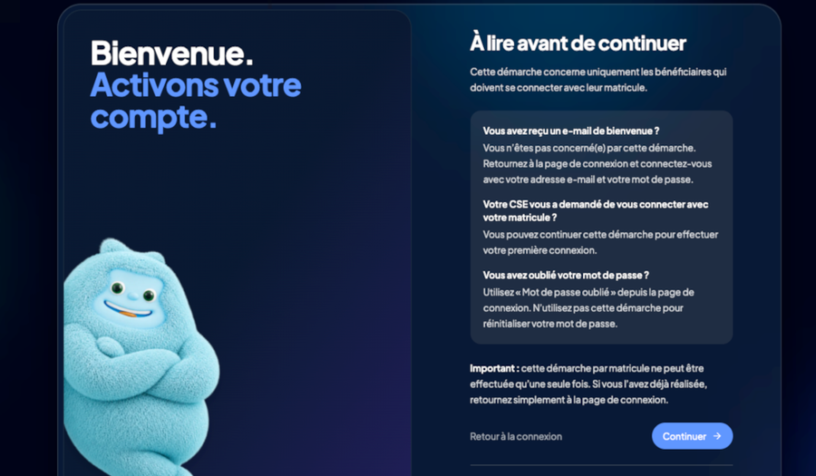 activer mon compte yeati en ligne
